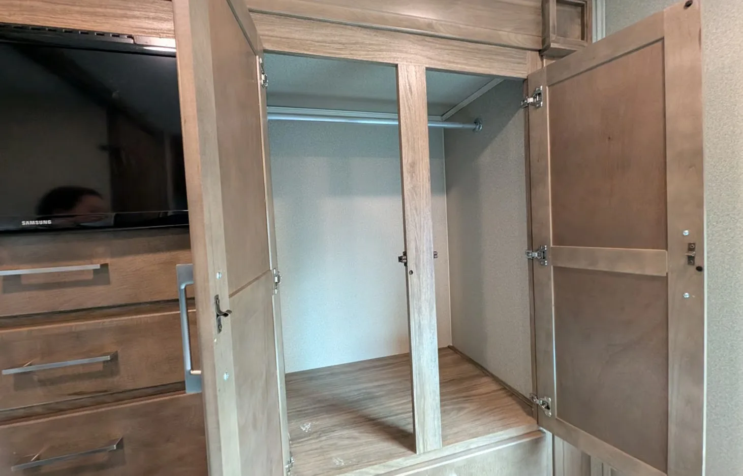 The Greyhawk — bedroom closet